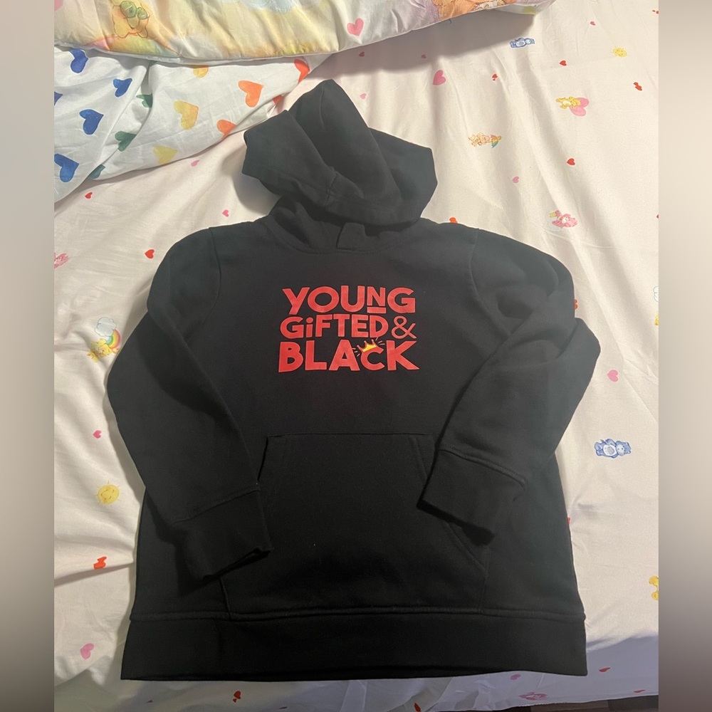 Young Gifted & Black Kids Hoodie